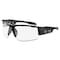 Ergodyne Dagr, Safety Glasses, Clear Lens, Black Frame, Wraparound 52000 - alternate 2